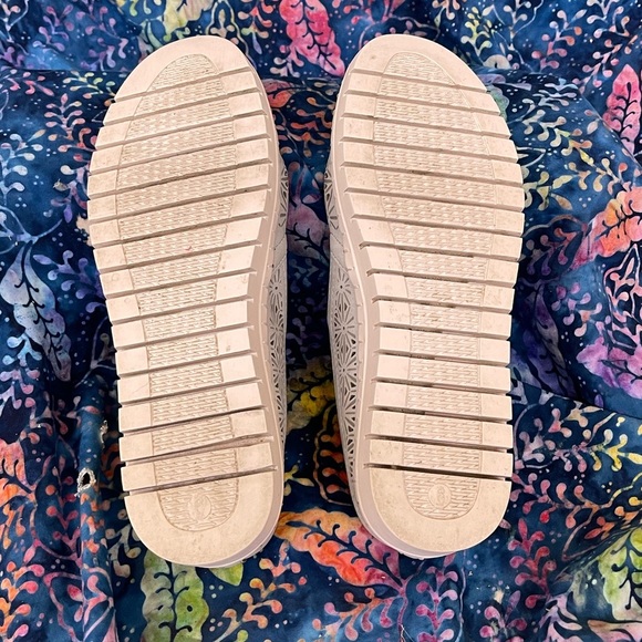 Danna Raye “Judy” cut out suede slip-ons deck shoe slide size 6 - Picture 6 of 7